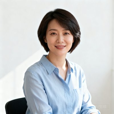 李薇,首席技术官,干练短发,穿着休闲衬衫