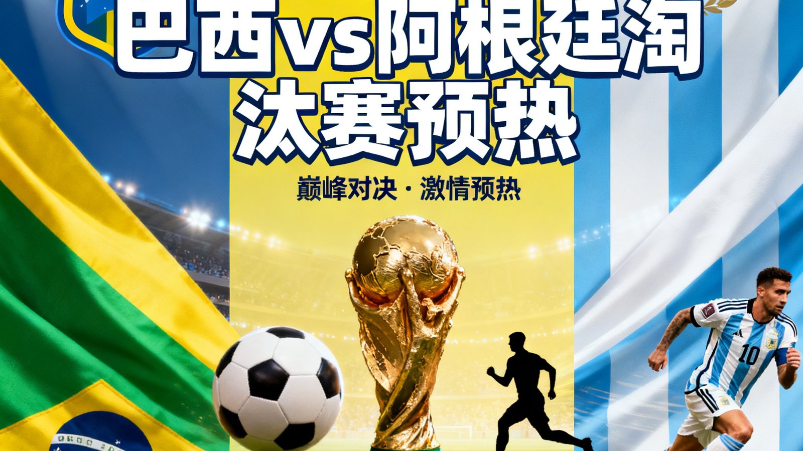 C组焦点战巴西vs阿根廷淘汰赛预热